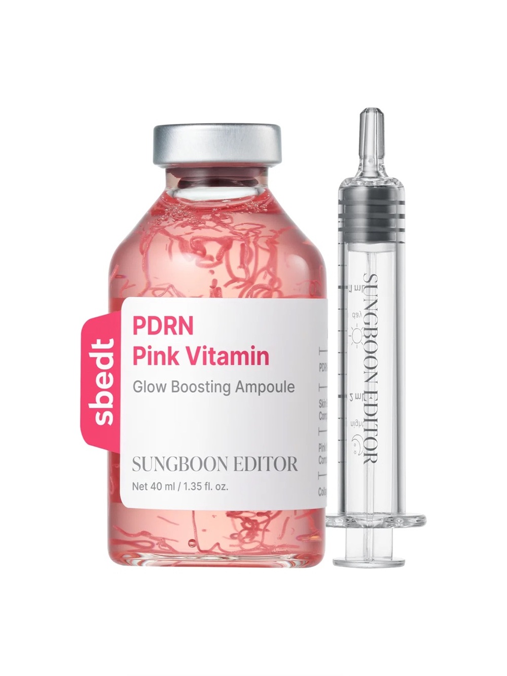 Sungboon Editor Collagen Peptide Pink PDRN Glow Intensive Ampoule